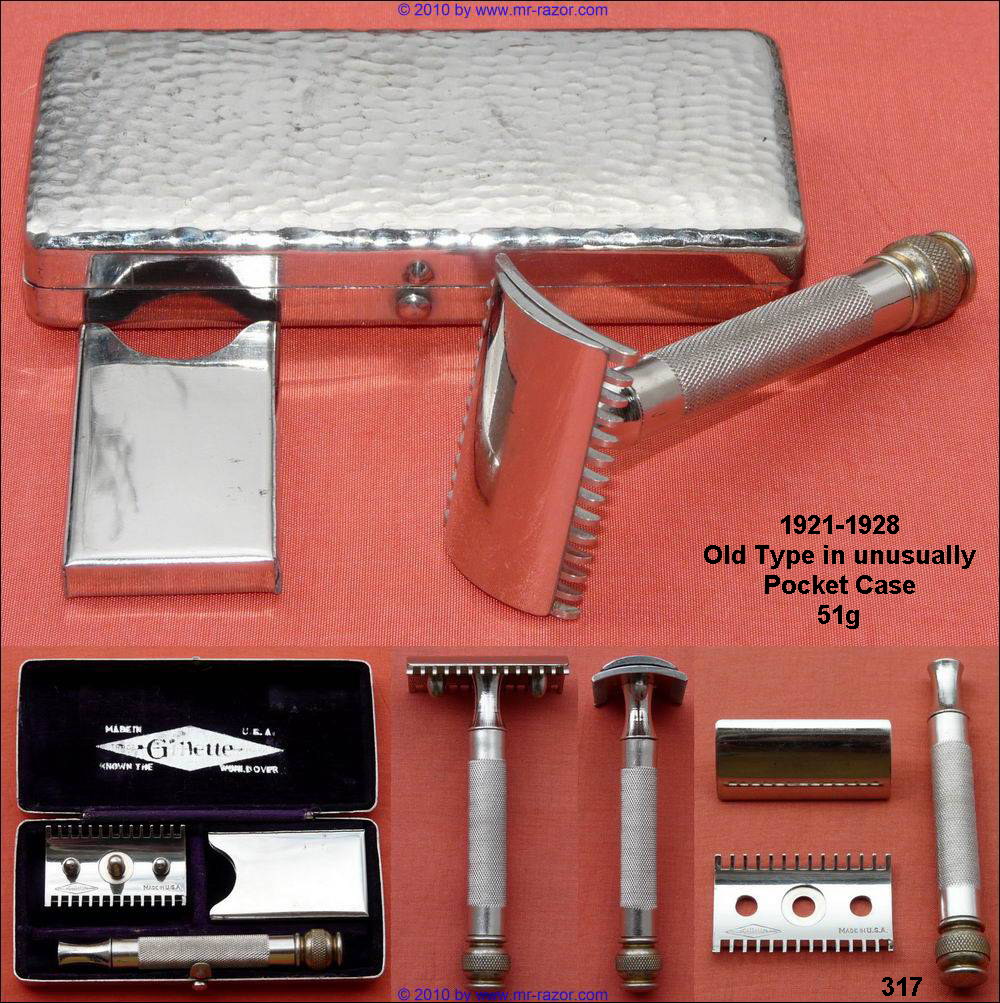 Gillette Safety Razor Pocket Edition circa 1903 Badger & Blade